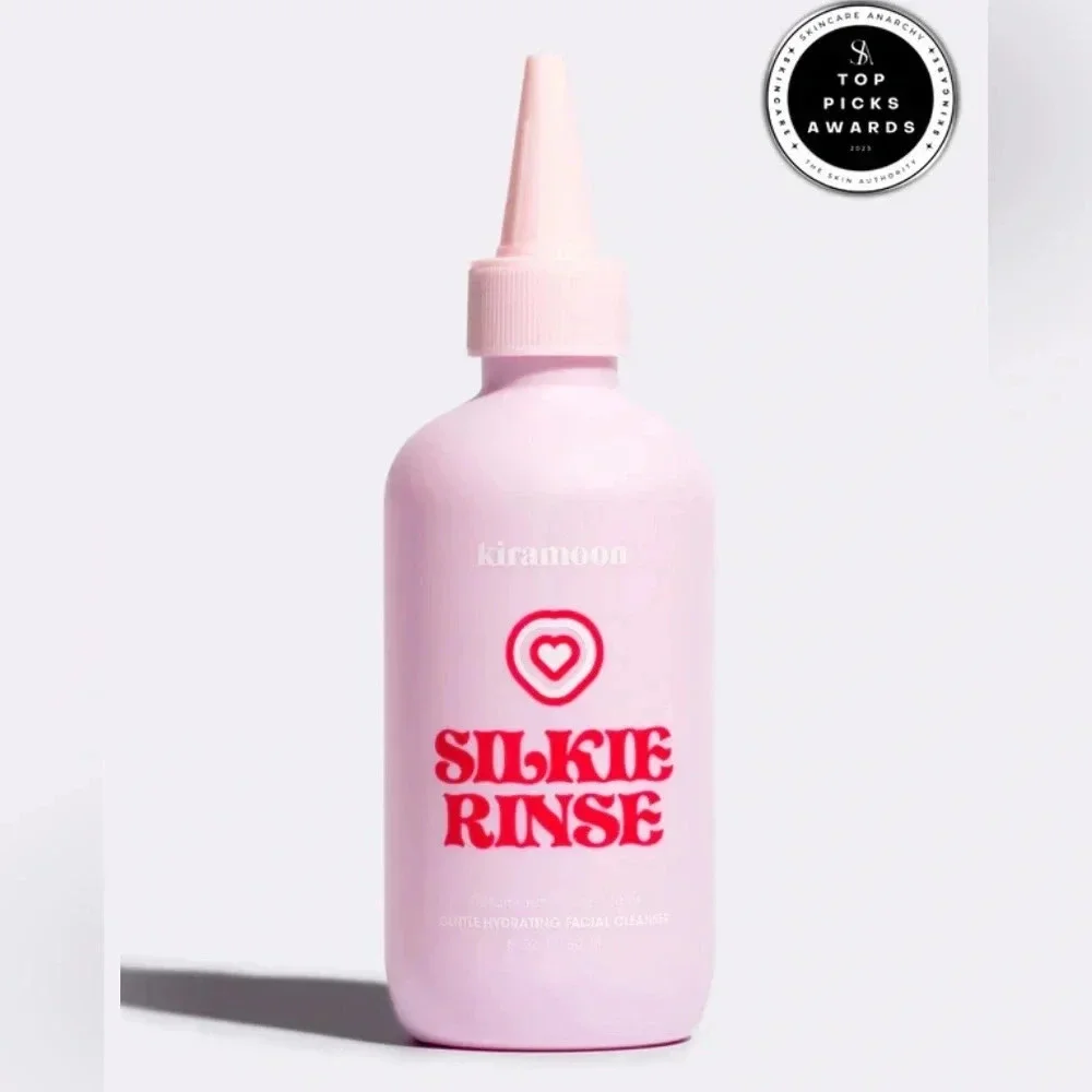 Kiramoon silkie rinse gentle hydtrating facial cleanser 6 oz/ 180 ml